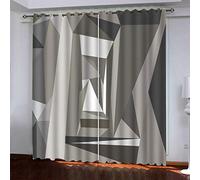 Cortinas Dormitorio Juvenil 3D Espacio Tridimensional Nórdico Cortinas Termicas Aislantes Frio Y Calor Cortinas Opacas, Cortinas Opacas 140x240 Cm Con Ojales Para Ventanas Habitación Niño Salon