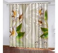 Cortinas Infantiles Nino 3D Esculturas De Cisne De Moda Cortinas Salon Modernas 2 Piezas 264x240 Cm Cortinas Opacas Termicas Aislantes Frio Y Calor Termicas Con Ojales Para Habitación Sala De Estar