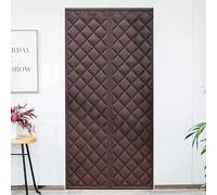 Cortinas insonorizadas for Puertas con Ventana Transparente Cortina Térmica Magnética Espesar Invierno Cortina De Puerta Cortinas de Privacidad for Puerta Delantera(A,140x230cm(55x91in))