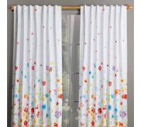 Cortinas Maison d'Hermine para sala de estar, 100 % algodn, 274 cm de largo, dos paneles, cortinas de toile para dormitorio con ojales y bolsill