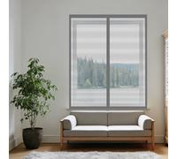 Cortinas Mosquitera Ventana 50 x 120 cm Imanes Se Cierran Automáticamente Mosquiteras Ventanas Magnética Lavables para Ventanasde Balcón, Ventanasde Patio, Sala, Gris