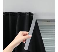 Cortinas Opacas Adhesivas, Cortinas Autoadhesivas para Ventana, no Necesita Barra, Cortinas fáciles de Colgar, Uso para Dormitorio, Sala de Estar, Comedor, Cocina, Oficina en casa, 59 Pulgadas de