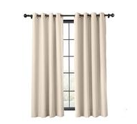 Cortinas Opacas, Aislantes Térmicos Y Cálidas, con Ojales For Sala De Estar Y Dormitorio, Panel Ignífugo Aislante con Ojales De Bronce Antiguo.(H,84Wx102L)