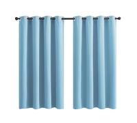 Cortinas Opacas de Exterior, Resistentes al Agua, Protección UV, Cortina Exterior con Ojales, Cortina Opaca para Jardín, Patio, Balcón,1 Trozo,#12-W52*84in[1.32 * 2.13M]