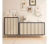 Cortinas para Armarios de Cocina Sin Puertas, Cortinas Cocina Cortas Imprimir para Zapatos y Debajo del Fregadero Estantes Terciopelo Cortina Antipolvo Privacidad