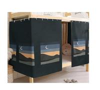 Cortinas para literas Cortinas de cama opacas, mosquiteras, for dormitorio estudiantes, tienda campaña, litera inferior, dosel, cortinas for infantil, decoración del hogar(Color9,1.15M-1pc)