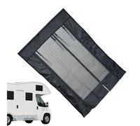 Cortinas para puerta de autocaravana - Cortinas Transpirables para Camper - Cubierta Ventanal de Puerta para RV,para Dormitorio, Salón, Baño, Habitación Bebé, Tráiler, Hotel