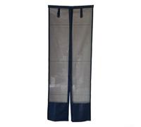 Cortinas para puerta de caravana, caravana, furgoneta, malla transpirable con persianas enrollables, protección solar de instalación rápida, 70 x 200 cm, color negro
