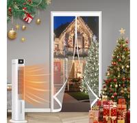 Cortinas Termicas Aislantes 100 x 120 cm Prueba de Viento Impermeable, Aislante Frio y Calor en Transparente Cortinas Termicas Aislante Frio y Calor para Interior Exterior, A