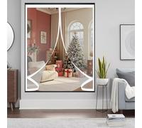 Cortinas Termicas Aislantes 45 x 105 cm Prueba de Viento Impermeable, Aislante Frio y Calor en Transparente Termicas Aislantes Ventana Cortinas para Estar Balcón Sala, A