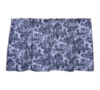 Cortinas Victoria Park Toile de 172 x 76 cm, color negro