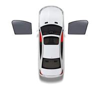 Cortinillas para Coche para C5 II Sedán Fase I Parasol Cobertura Completa para Ventanas Laterales Coche Delantero Y Trasero A Prueba Sol Protección contra Rayos UV(2pcs-Front-Doors)