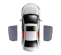 Cortinillas para Coche para Hyundai para Tucson IV Facelift 2024 2025 Parasol De Cobertura Completa para Ventanas Laterales Parasol Delantero Y Trasero Protección Solar UV Privacidad(2pcs-Rear-Doors)