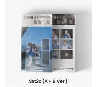 CORTIS - COLOR OUTSIDE THE LINES (Weverse Albums ver.) + Weverse Gifts* [1st EP Album] - Set 2x Ver. (COLOR OUTSIDE THE LINES), Without Weverse Gifts