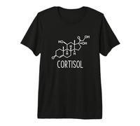 Cortisol Fórmula Química Ciencias Médicas Bioquímica Camiseta Premium