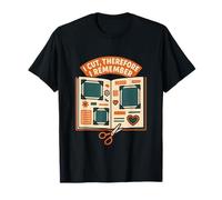 Corto, por lo Tanto Recuerdo | Scrapbooking Camiseta