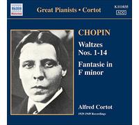Cortot,Alfred - Chopin : Waltzes Nos. 1-14 - Fantasie In F minor