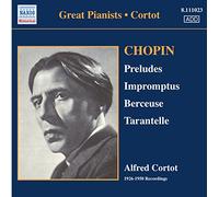 Alfred Cortot – Grands Pianistes (Enregistrements 78 T - Volume 1) – NAXOS