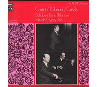 CORTOT/THIBAUD/CASALS - SCHUBERT TRIO NO 1 IN B FLAT LP (VINYL ALBUM) UK HIS MASTERS VOICE