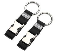 Corturas de Equipaje de 2 Piezas para Maletas PP Ajustable PP Anti-Loss y Correa de Equipaje portátil Anti-Theft Correa para Accesorios de Viaje de Metal Protector de Esquina de Metal