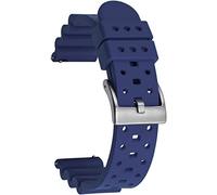 Corturas de reloj 20 mm 22 mm de 24 mm Correa de goma de fluorina Mujeres Men Sport Diving Watch Band Fit para Samsung Fit para Huawei GT 2e Seiko (24 mm Royal Blue)