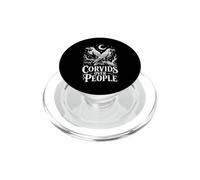 Corvids Over People Cuervos Gótico Luna PopSockets PopGrip para MagSafe
