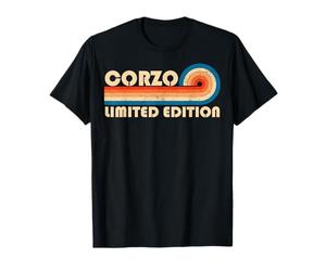 CORZO Retro 70s 80s Sunset Stripe Camiseta
