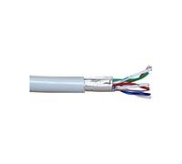 COS Cable Desk Desk Patch Cable TP - Cable Ethernet (100 Metros), Gris