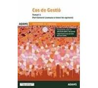Cos De Gestió Part General De La Generalitat De Catalunya Temari 1