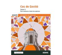 Cos de gestió. Temari 1. Part comuna a totes les opcions (Temaris 1 y 2 Cos de Gestió de la Generalitat de Catalunya, part comuna a totes les opcions (OC))