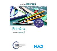 Cos de Mestres. Primària. Temari volum 2