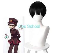 Cos School Nene Yashiro Wigs Anime Toilet-Bound Hanako-Kun Yugi Amane Cosplay Wig+Cap Anime Accessories Hanako kun