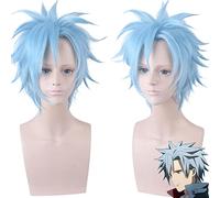 Cos wig heterogeneous invasion ID: INVADED Anaido blue-gray