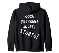 Cosa potrebbe andare storto? Quando va Tutto in malora v1 Sudadera con Capucha