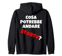 Cosa potrebbe andare storto? Quando va Tutto in malora v2 Sudadera con Capucha