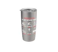 Cosa que hago en mi tiempo libre Entusiasta de la cocina amante de la cocina Vaso térmico de acero inoxidable de doble pared