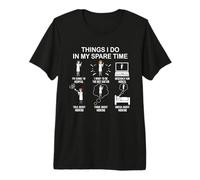 Cosa Que Hago en mi Tiempo Libre: Entusiasta de la Medicina, Medicina Camiseta Premium
