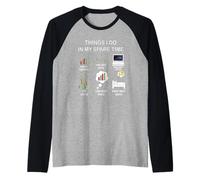 Cosa Que Hago en mi Tiempo Libre: Entusiasta de Las criptomonedas, Amante de Las criptomonedas Camiseta Manga Raglan