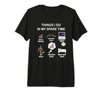 Cosa Que Hago en mi Tiempo Libre: Entusiasta de Las criptomonedas, Amante de Las criptomonedas Camiseta Premium