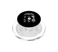 Cosa Que Hago en mi Tiempo Libre: Entusiasta de Las criptomonedas, Amante de Las criptomonedas PopSockets PopGrip para MagSafe