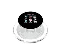 Cosa Que Hago en mi Tiempo Libre: Entusiasta de Las donas, Amante de Las donas PopSockets PopGrip para MagSafe
