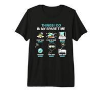 Cosa Que Hago en mi Tiempo Libre: Entusiasta de Las Maldivas, Maldivas Camiseta Premium