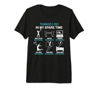 Cosa Que Hago en mi Tiempo Libre: Entusiasta del Voleibol de Playa Camiseta Premium
