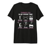 Cosa Que Hago en mi Tiempo Libre: Entusiasta del Voleibol de Playa Camiseta Premium