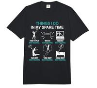 Cosa Que Hago en mi Tiempo Libre: Entusiasta del Voleibol de Playa Comfort Colors Adult Heavyweight T-Shirt