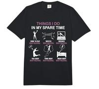 Cosa Que Hago en mi Tiempo Libre: Entusiasta del Voleibol de Playa Comfort Colors Adult Heavyweight T-Shirt