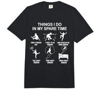 Cosa Que Hago en mi Tiempo Libre Parkour Parkour Parkour Divertido Comfort Colors Adult Heavyweight T-Shirt