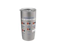 Cosa que hago en mi tiempo libre Ping Pong Entusiasta Divertido Vaso térmico de acero inoxidable de doble pared