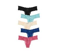 Cosabella Women's Say Never 5 Pack Lowrider Thong, 002, One Size Fits All