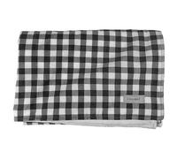 Cosamui Manta para bebé recién Nacido - Manta para Silla de Paseo - Exterior de algodón - Interior Ultra Suave - 100x75 cm (Vichy Negro)